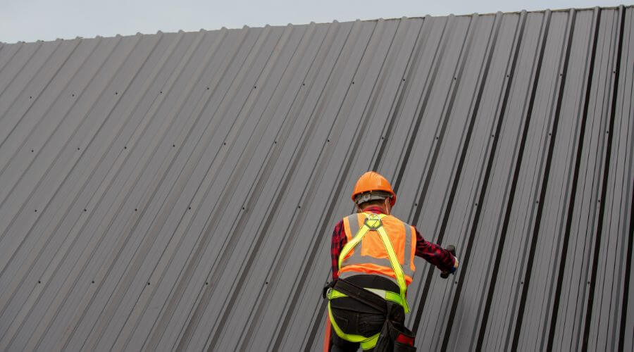 Professional metal roof installation services in De Lancey, PA
